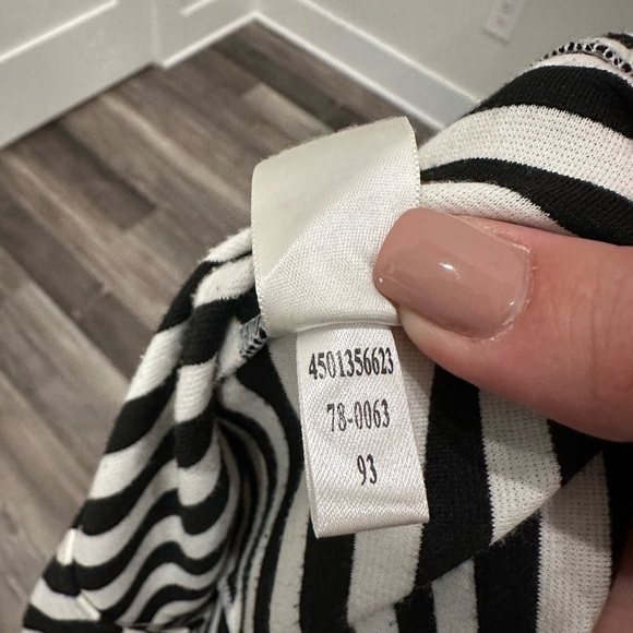 White House Black Market Striped Blazer Size 10 - Picture 4 of 5
